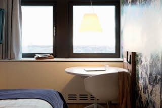 Interiør i Economy-rom, Scandic Copenhagen