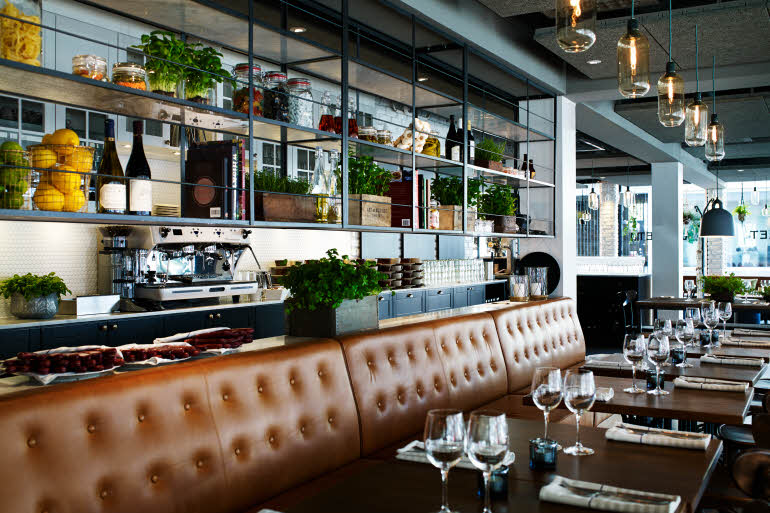 Restaurantinteriør