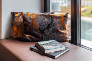 sofa i vindu i superior plus på scandic norreport