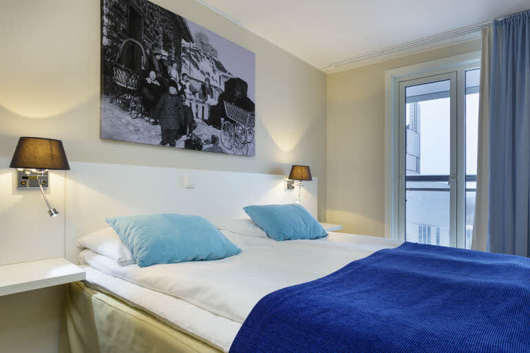 Junior Suite med dobbeltseng på Scandic Alta 