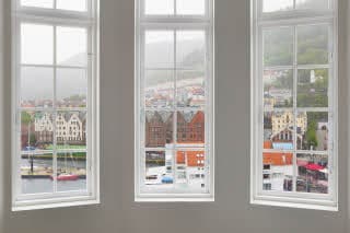 Utsikt fra Master Suite Scandic Torget Bergen