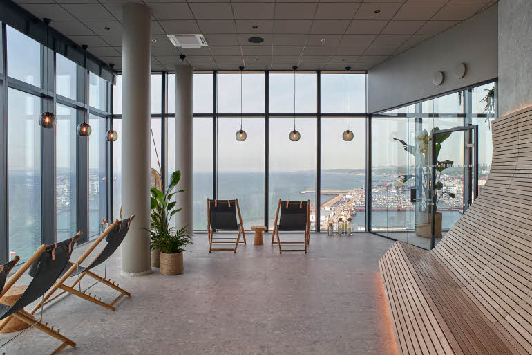 relax-område på scandic oceanhamnen