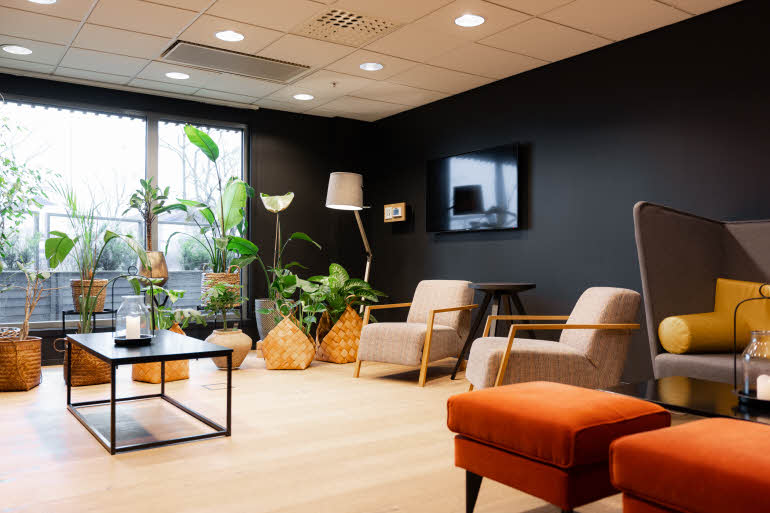 pauseområde på scandic stavanger city
