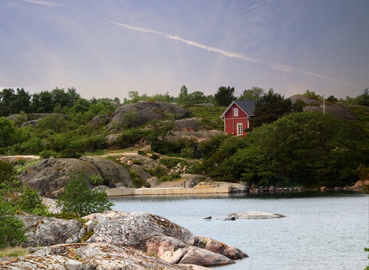 En gammel rorbu i Turkus skjærgård