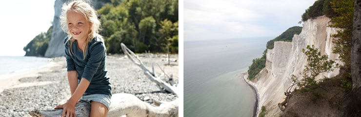 Møns Klint. Bo på et hotell nær Møns Klint